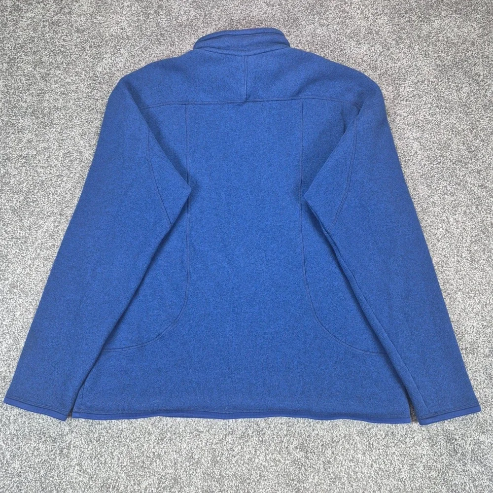Patagonia Better Sweater Mens XL Blue 1/4 Zip Fleece Pullover